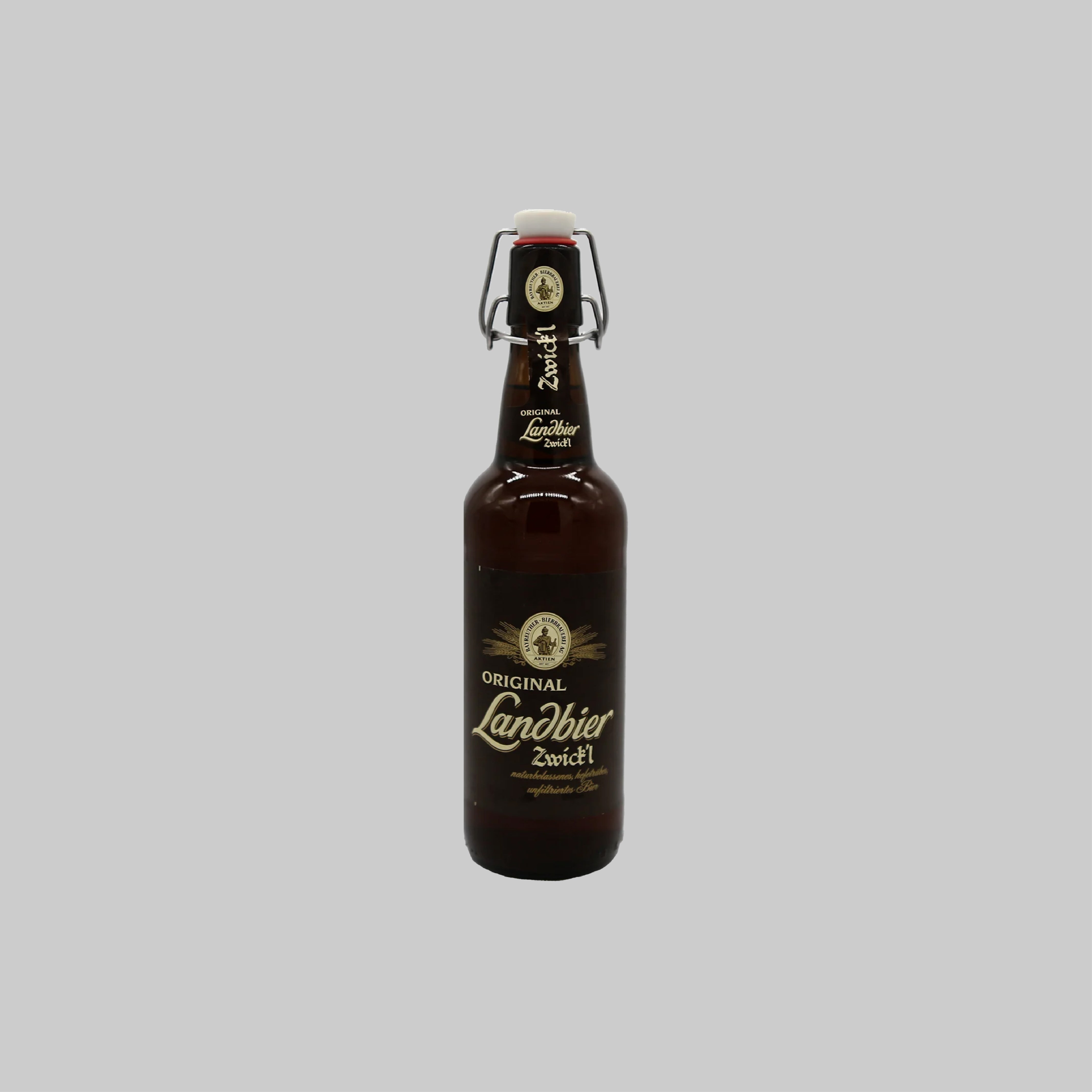 Original Landbier Zwick'l Kellerbier Bottle 500ml 5.3% - Time2Drink